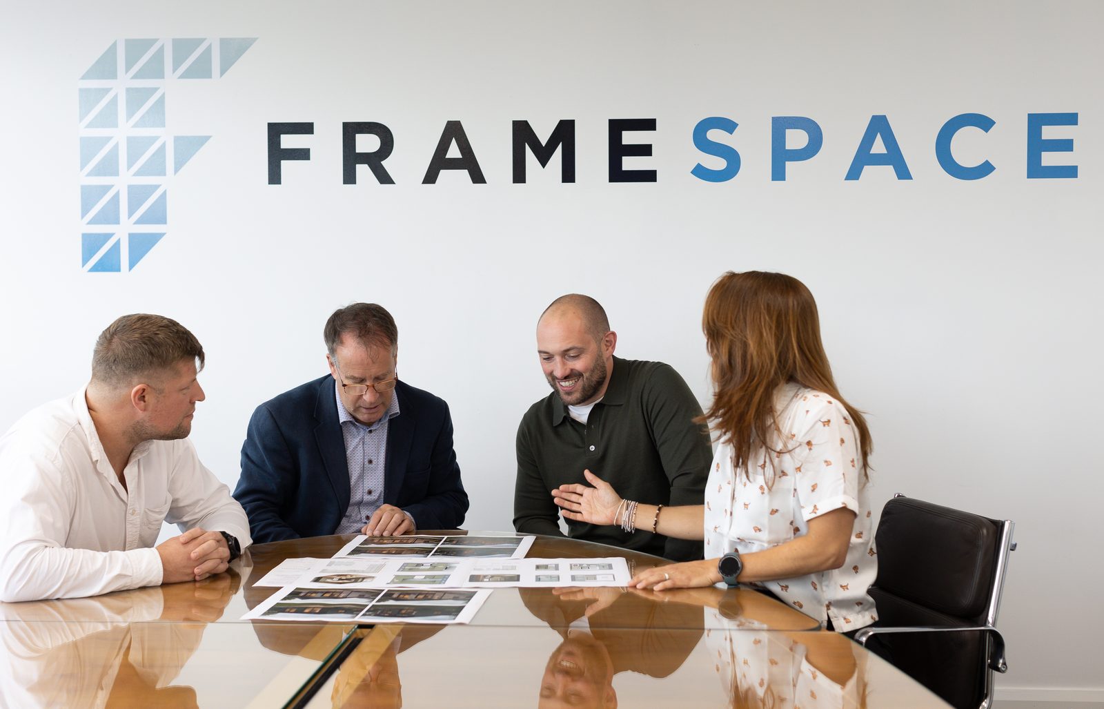 The team behind Móro reviewing home designs together